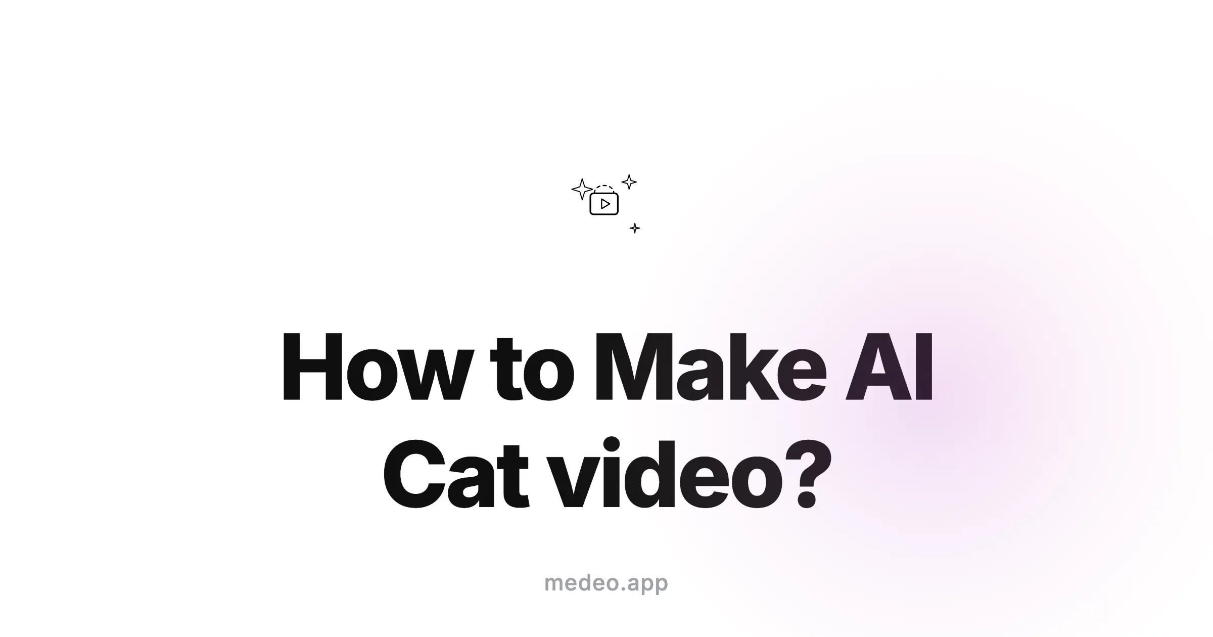 How to Make AI Cat Videos: Step-by-Step Guide