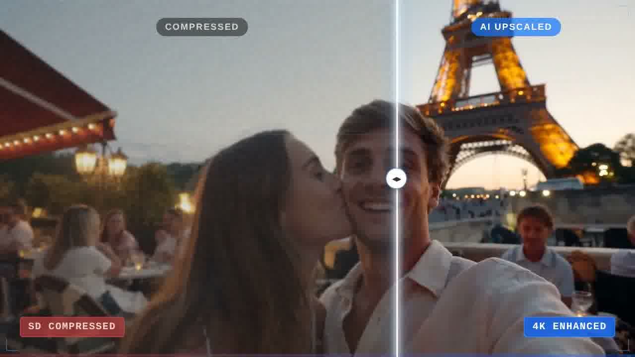AI Video Upscaler Example