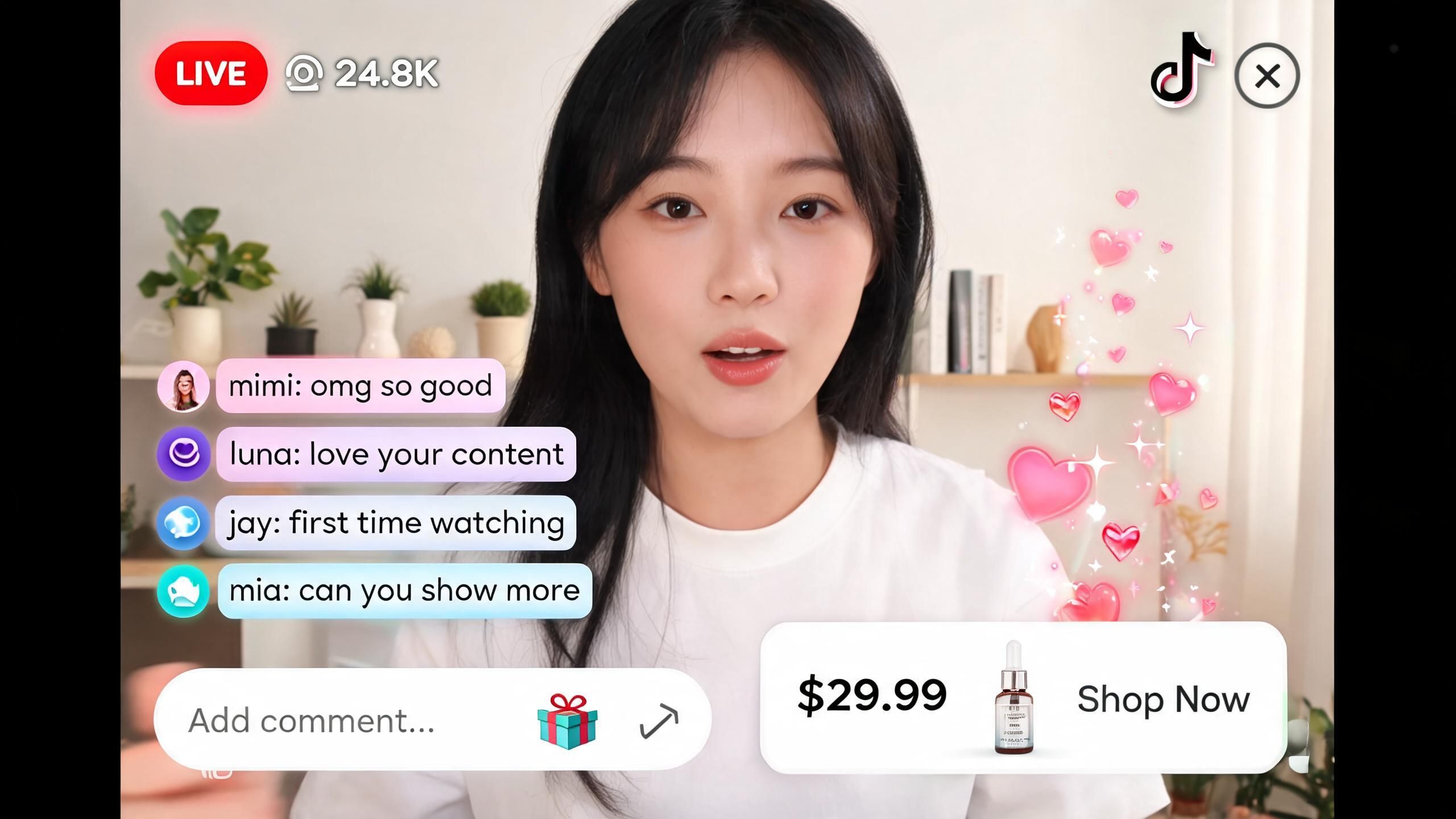 AI fake live video generator preview