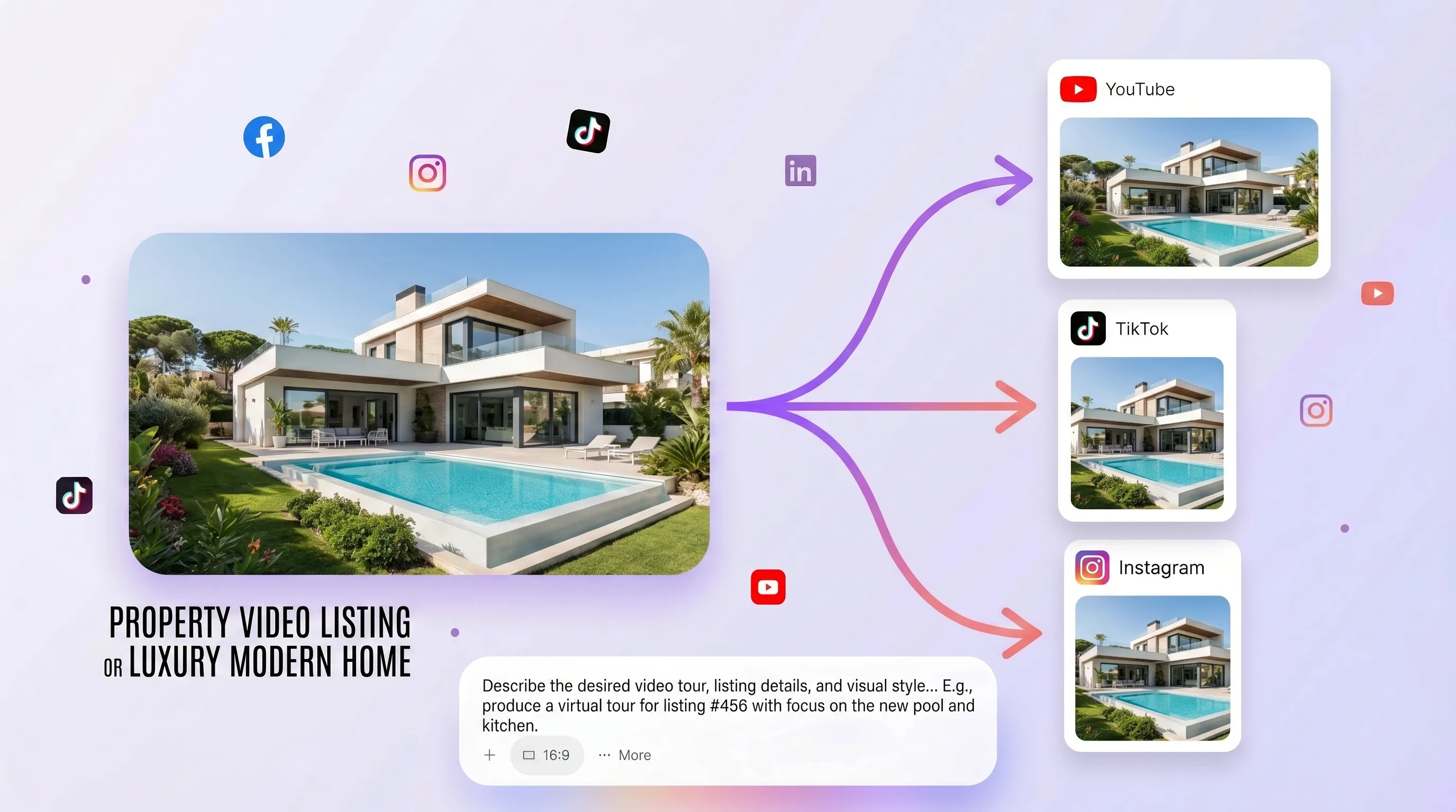 Produce Social Media Property Videos