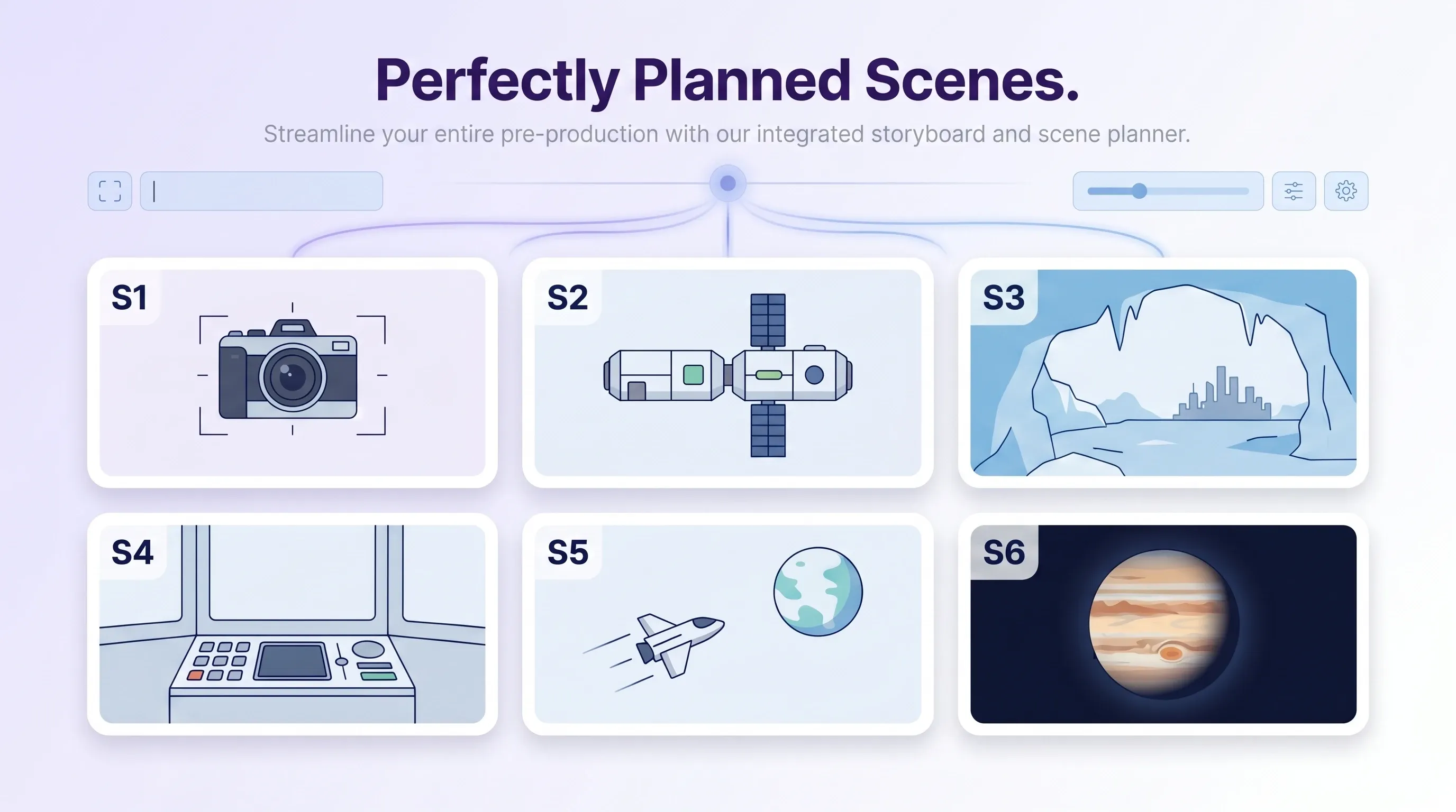 Structure Videos into Scenes