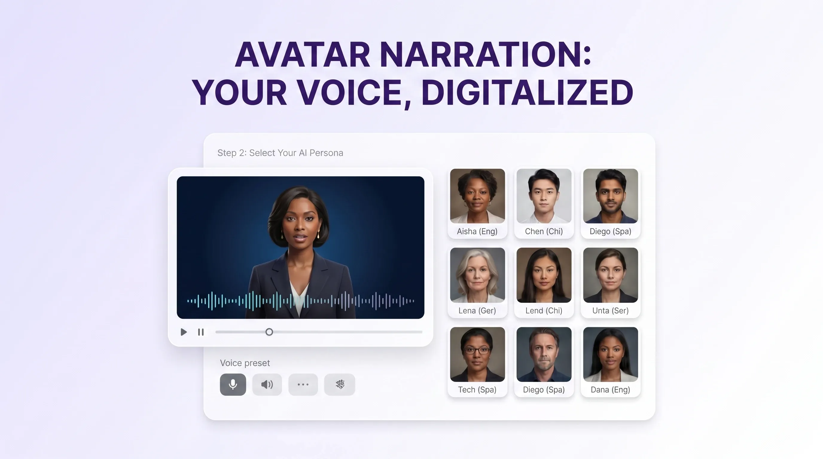 AI Avatar Narration