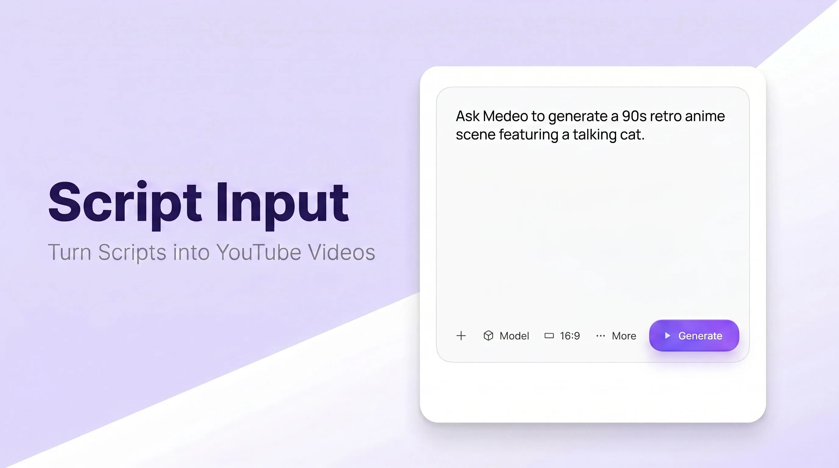 Turn Scripts into YouTube Videos