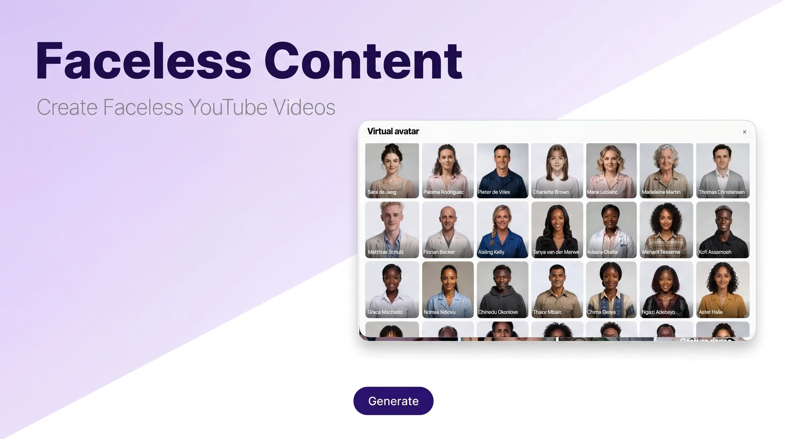 Create Faceless YouTube Videos