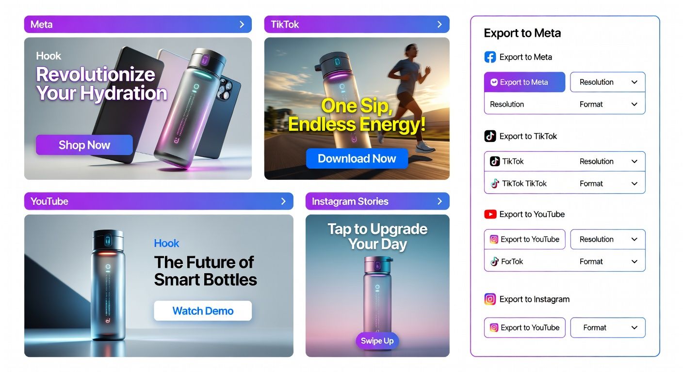 AI-generated e-commerce product video ad