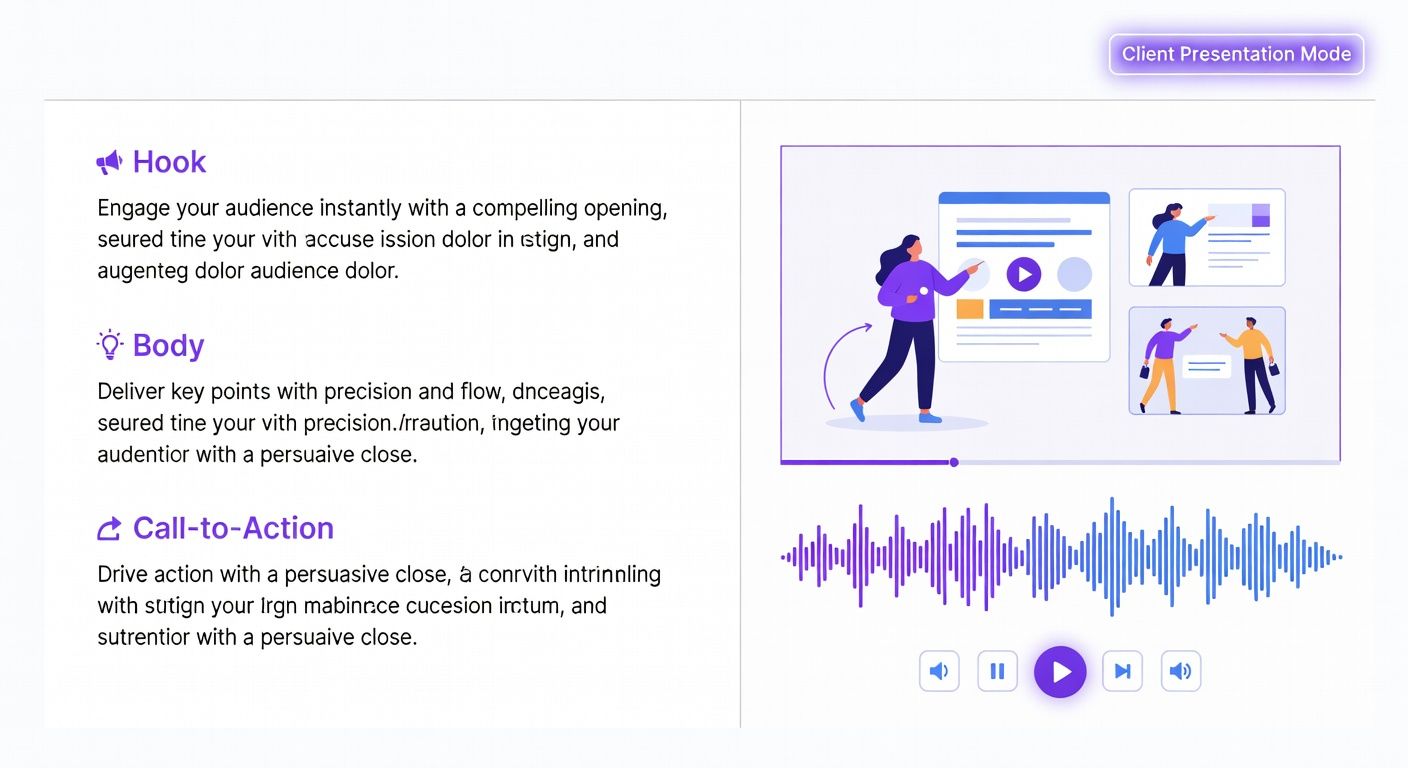 Multiple agency video ad concepts generated with AI