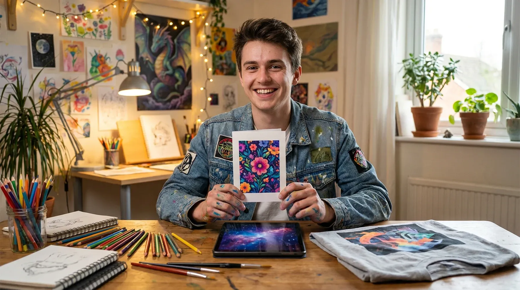 personal art studio