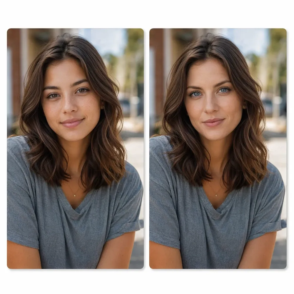 Reimagine portraits with a new face or character