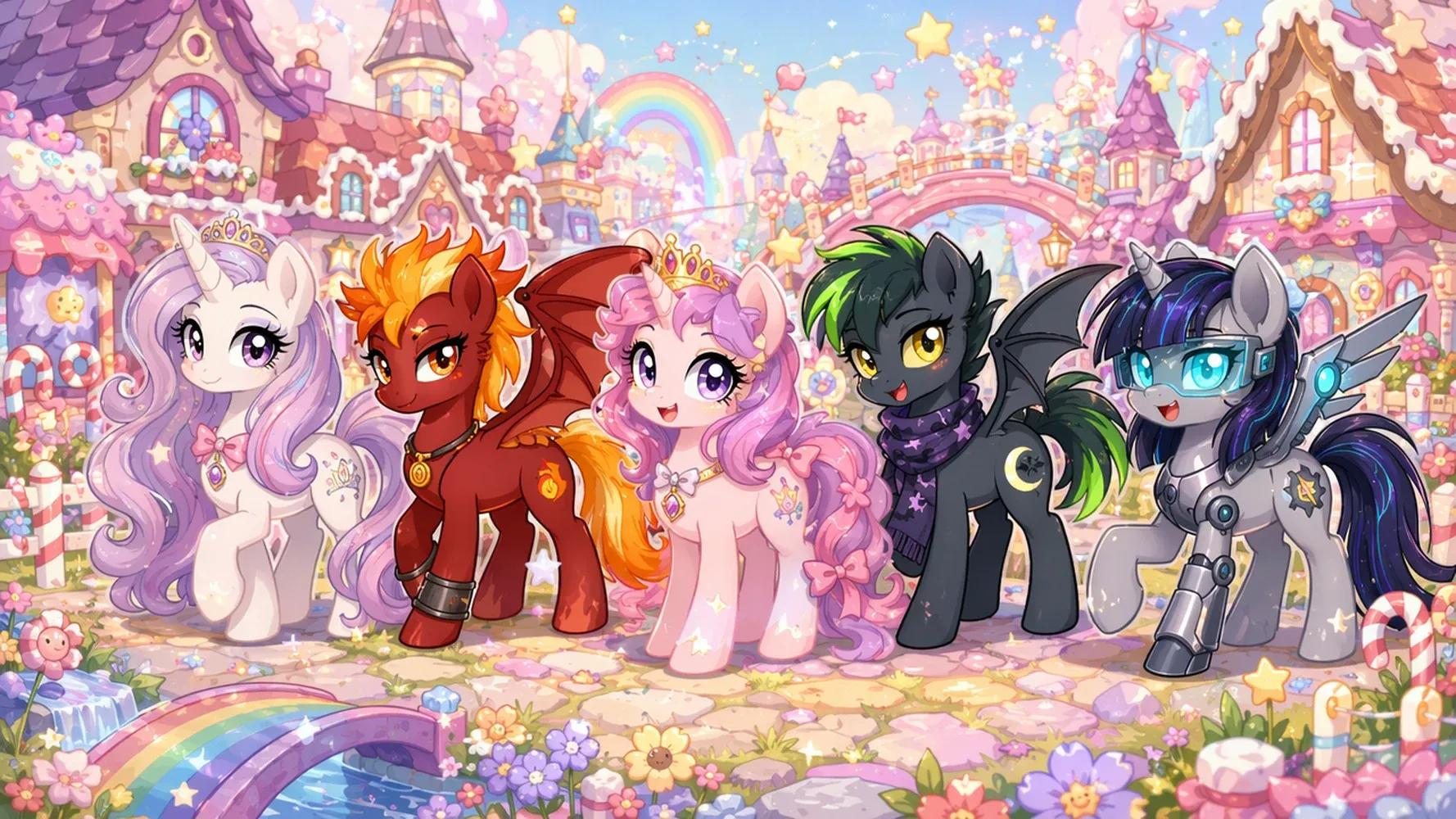 Create Pony-Inspired Looks, Colors, and Personality