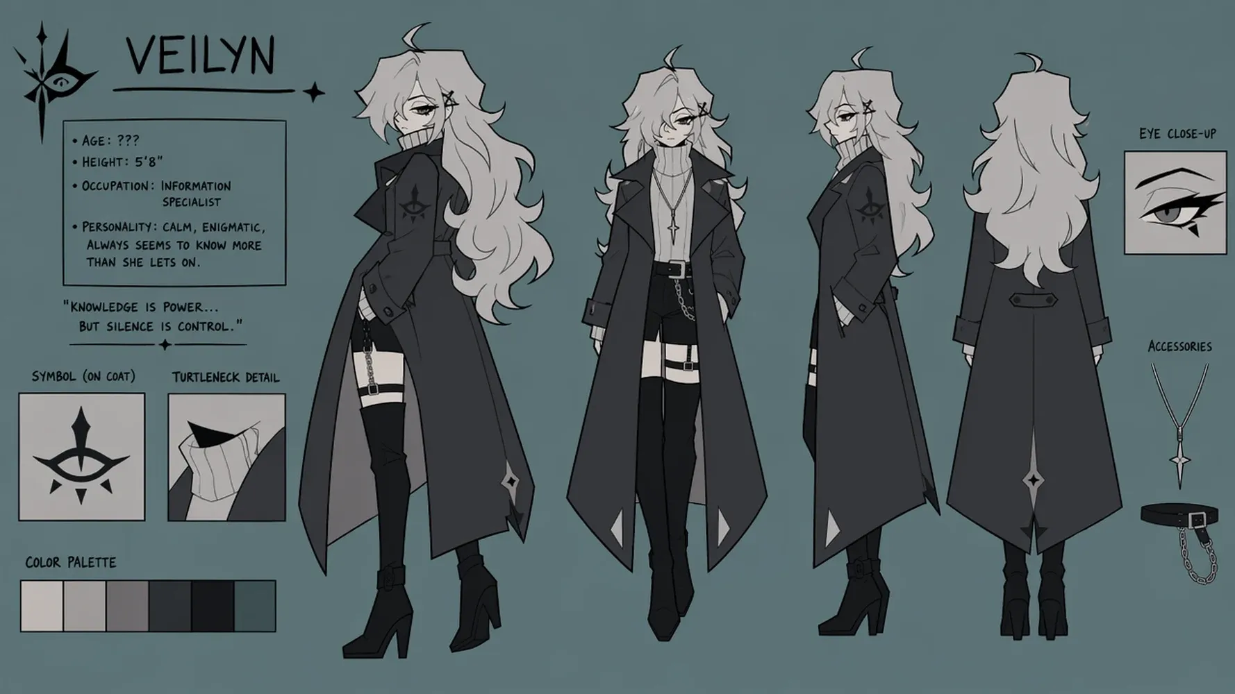 Hair, Eyes, Uniforms, and Paper Texture