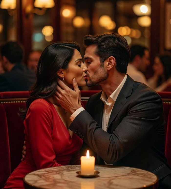 ai kiss video for social media