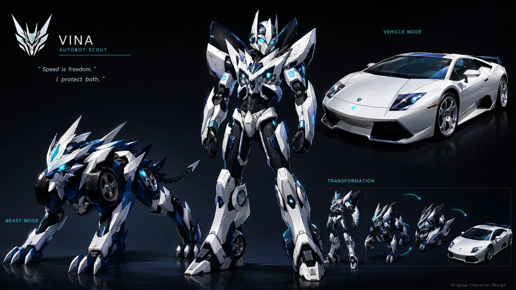 Turn Prompts into Original Transformer OCs