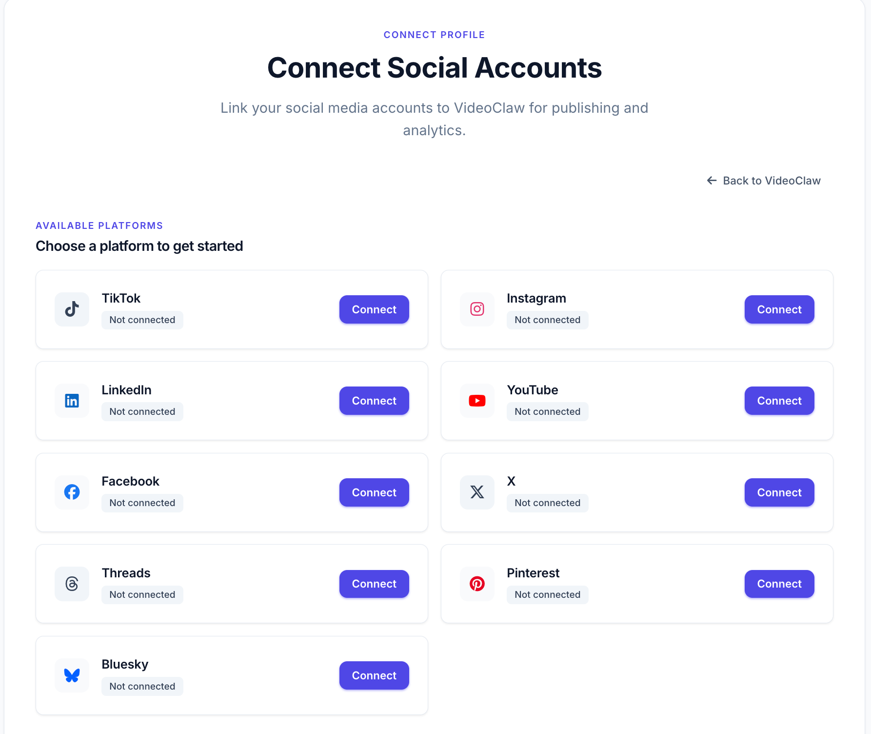 AI content calendar for video creators