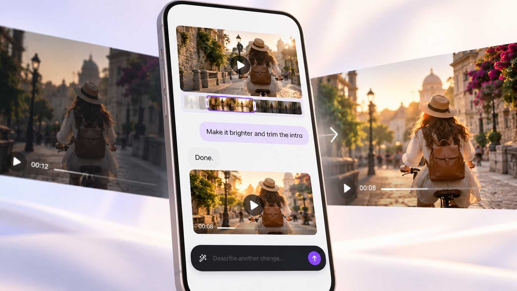 edit video by chatting