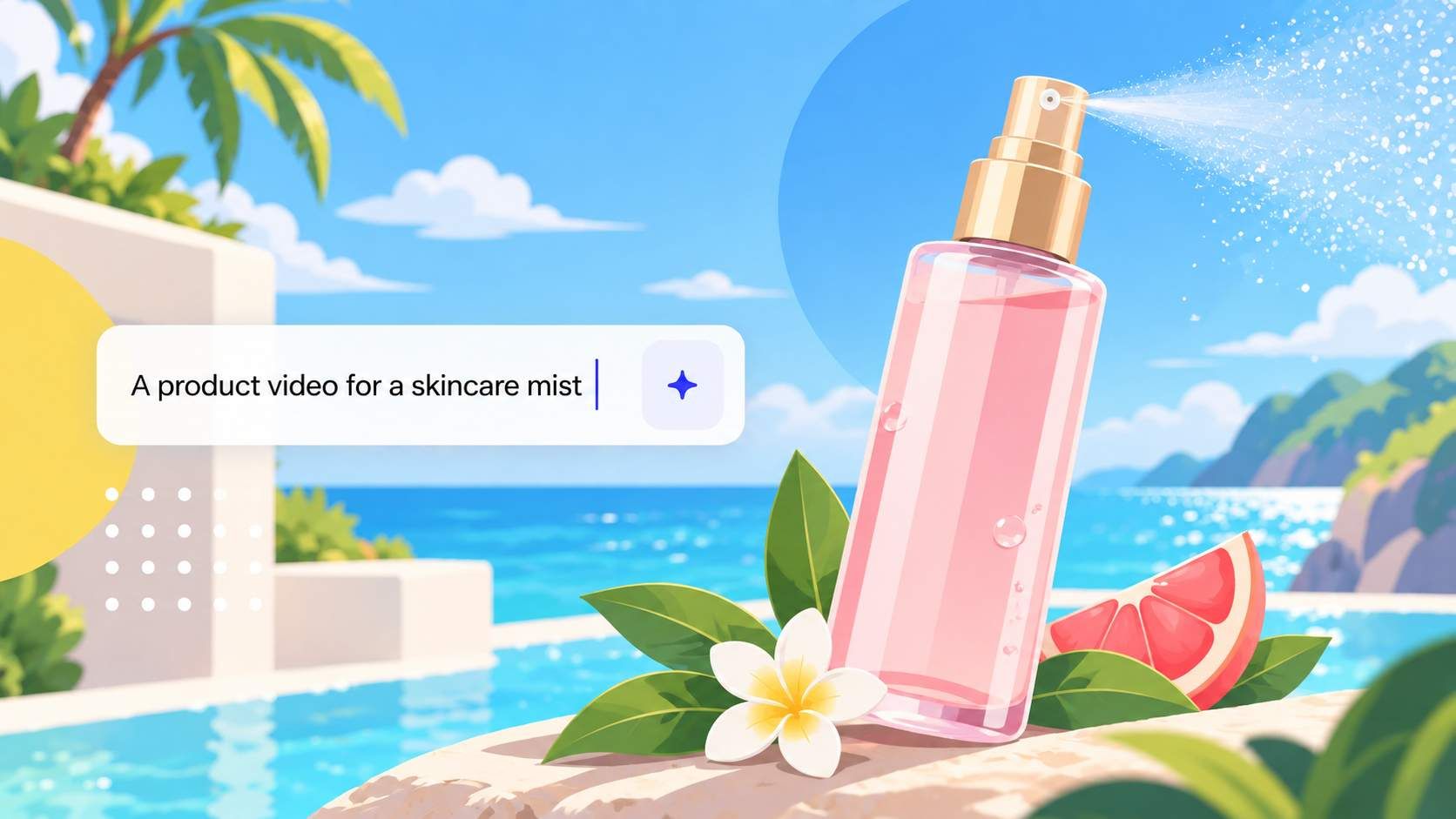 Animated marketing video