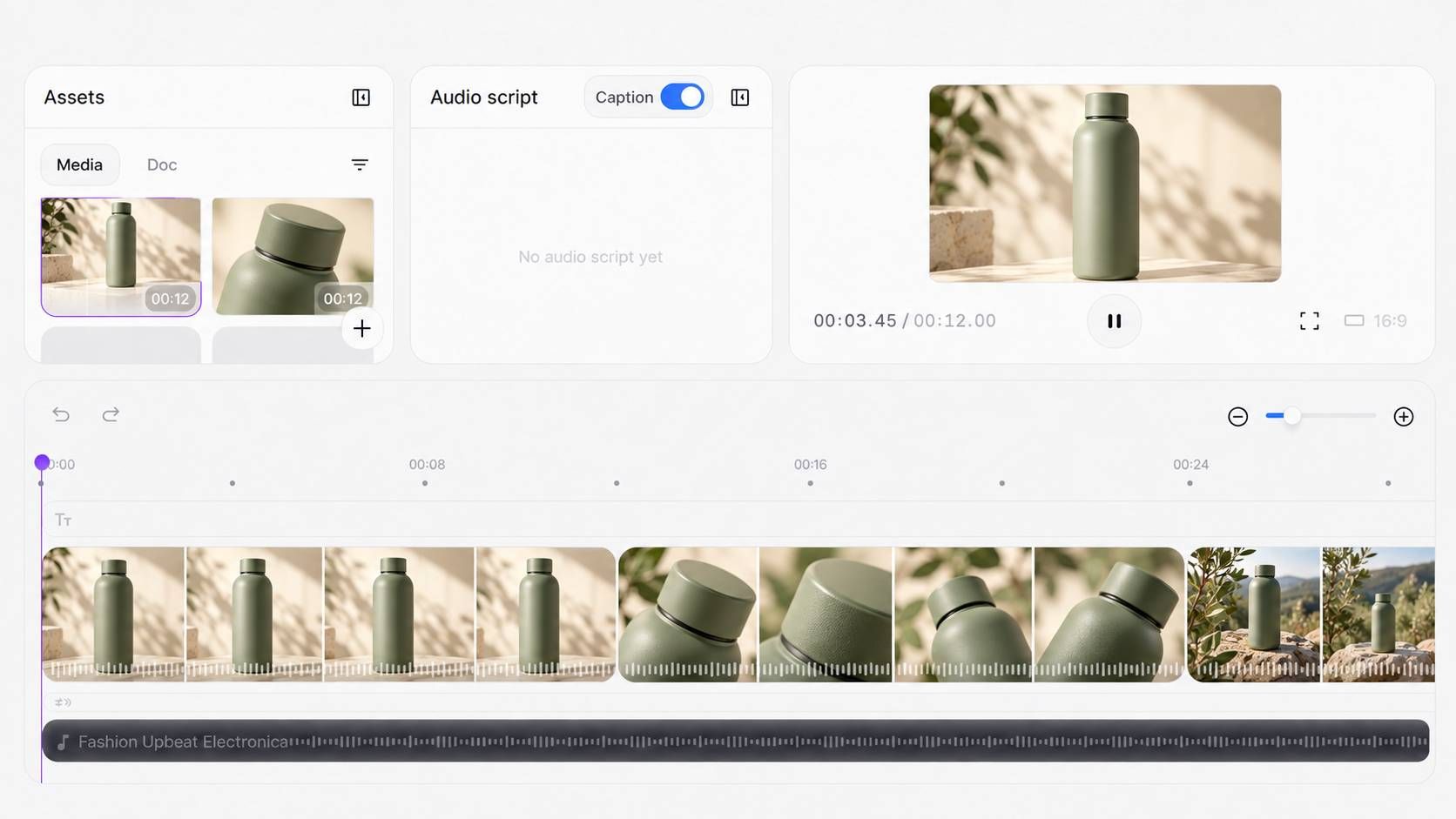 Bring Visuals and Audio Together