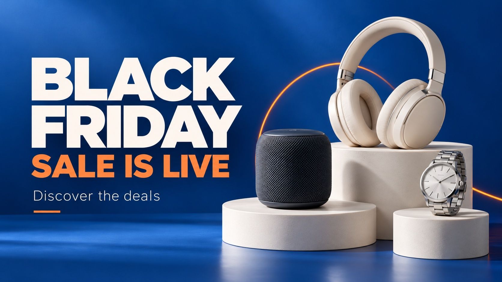 make black friday video during the sale