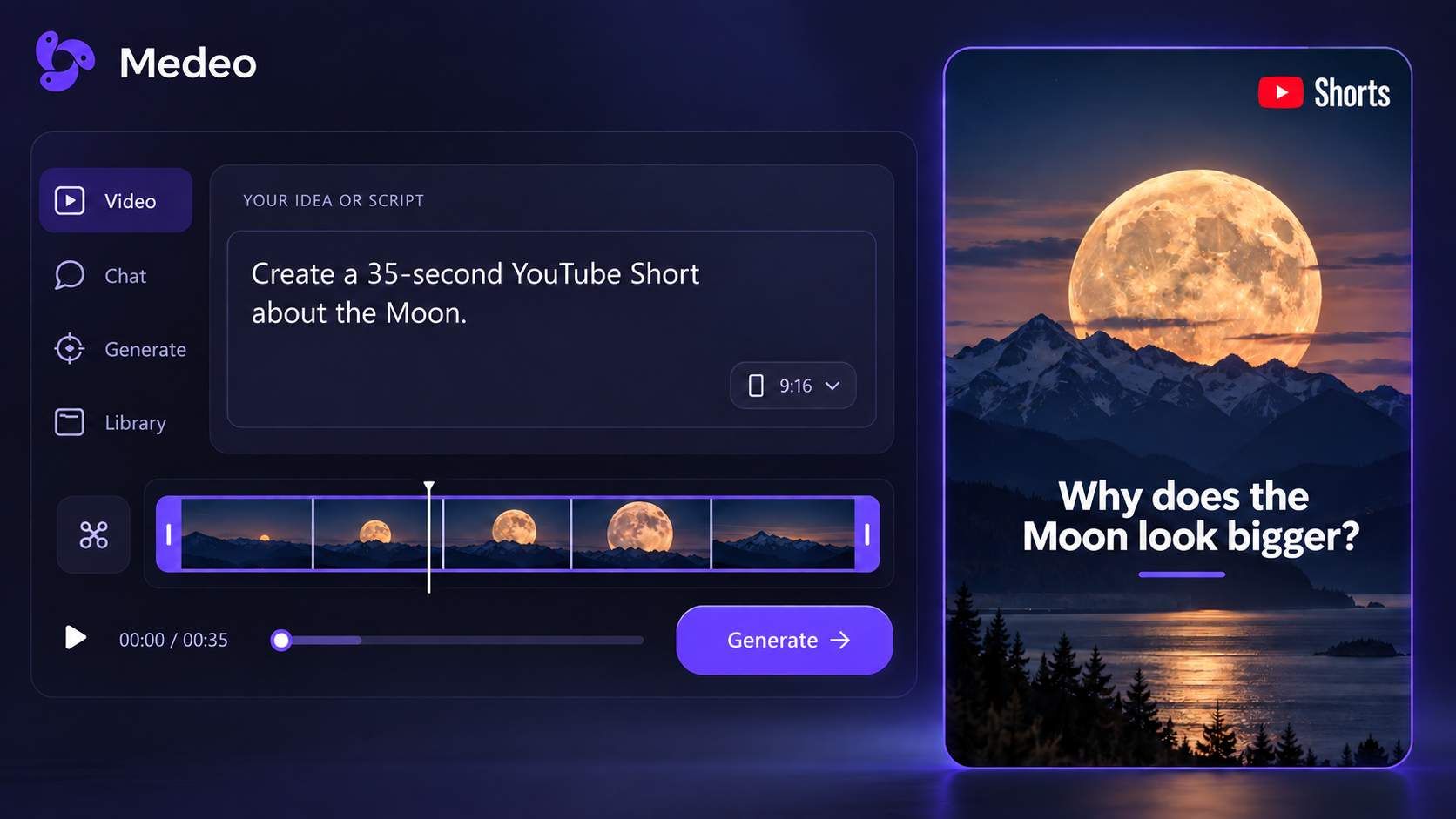 Create a Short from an Idea or Script