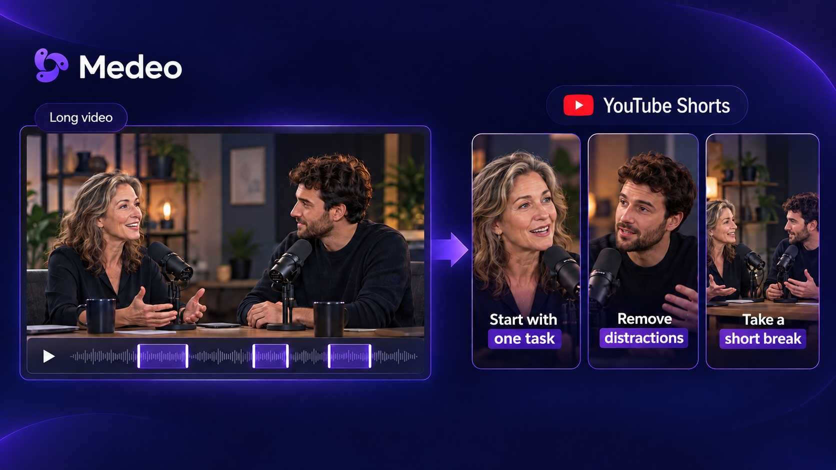 Turn a Long Video into YouTube Shorts