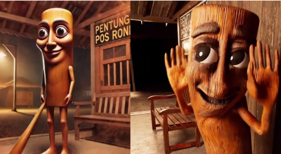 Brainrot video visual effects