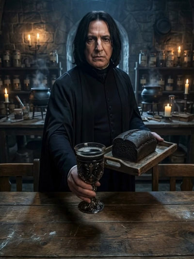 Eating with IP cover