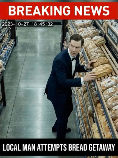 Parody of BBC News cover