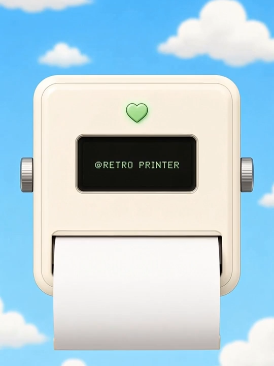 Retro Profile Printer